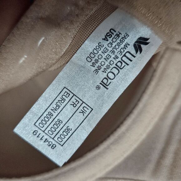 Wacoal Red Carpet Full Busted Strapless Underwire Bra 854119 Women's Tan Size 36 - Picture 3 of 3